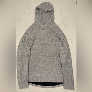 Lululemon Textured Double-Knit Cotton Hoodie - Heather Grey - Men’s Size M